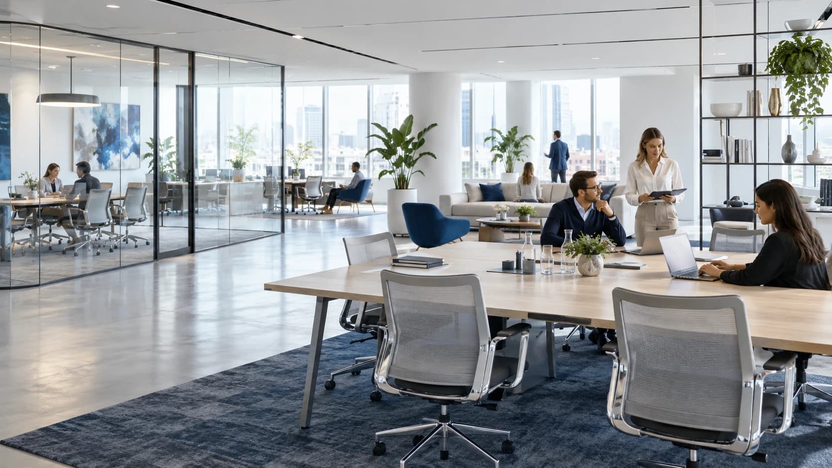 Corporate & Professional Systems concept visualization